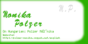 monika polzer business card